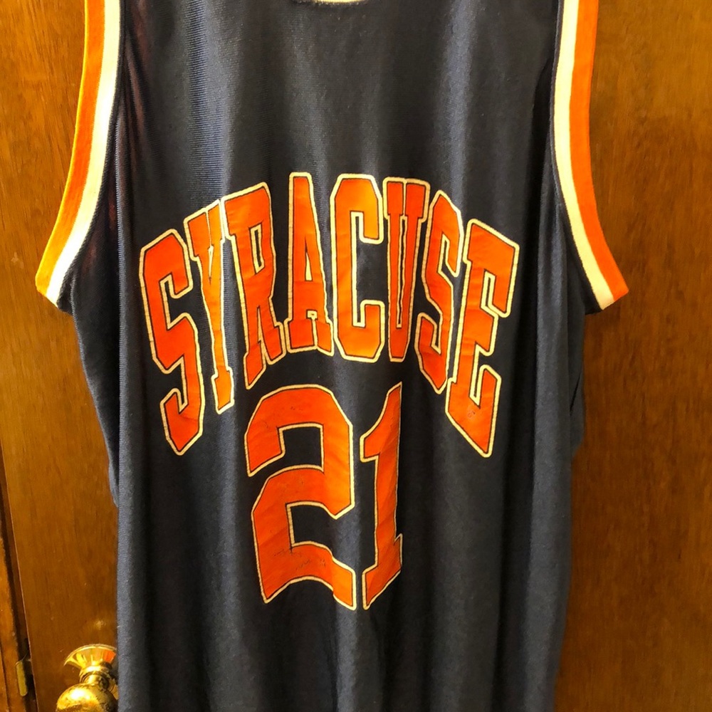 Vintage Syracuse Basketball Jersey #21